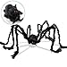 Giant Spider, 6.6 ft/78 in Fake Hairy Halloween Spider, Extra Large Decoration for Outdoor or Indoor, Yard Home Shop Decor, Spooky Tarantula (Black)