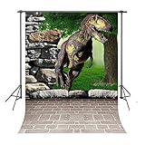 FUERMOR Customized Photo Background 5X7FT Dinosaur Photography Backdrops Props Photo Studio A713