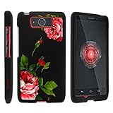 MINITURTLE Case Compatible w/Motorola Droid Ultra Case, Slim Fit Snap On Cover w/Unique, Customized Design for Motorola Droid MAXX XT1080 Affectionate Flowers