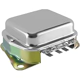 VR166T Voltage Regulator Fit for Ford Lincoln Mercury Car Truck 1964-1987 | Replace 130506 D9PF-10316-AA D9PZ-10316-A E2AF-10316-AA