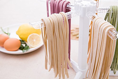 Baskiss Demountable Pasta Drying Rack, Spaghetti Stand Dryer Household Noddle Drying Holder