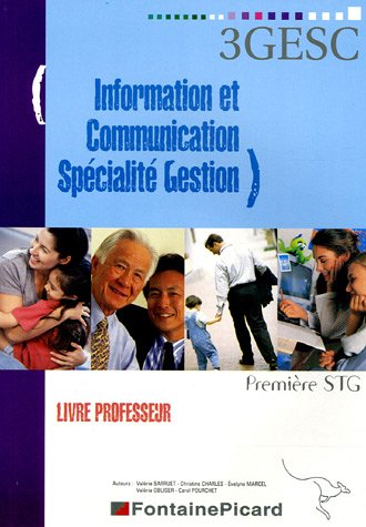 Information et gestion, spécialité gestion