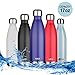 MIRA 17 Oz Stainless Steel Vacuum Insulated Water Bottle | Leak-proof Double Walled Cola Shape Bottle | Keeps Drinks Cold for 24 hours & Hot for 12 hours | 17 Oz (500 ml)