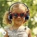 JLab JBuddies Folding Kids Wired Headphones, Toddler Headphones, Noise Isolation, Kids Safe, Volume Limiting Headphones, Headphones for Children, Guaranteed for Life, Black