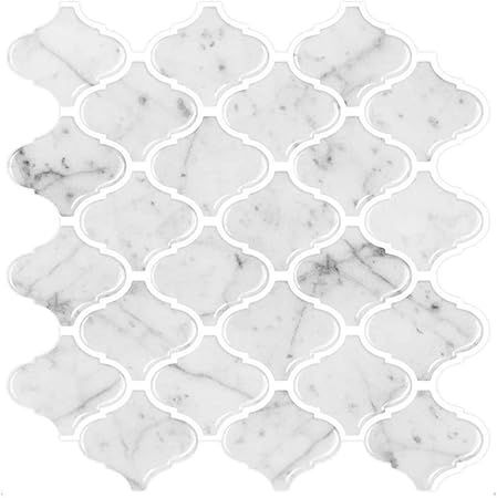 Basage Etiqueta de la Pared del Azulejo del PatróN de MáRmol de