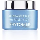 Phytomer Hydrasea Moisturizing Night Cream | Intensely Nourishing Face Moisturizer | Plumps and Hydrates Dry Skin | Anti Aging Overnight Cream | 50ml