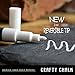 White Liquid Chalk Markers Pens -3-Pack of 3 Mm Tip - Crafty Chalk - Arts & Crafts - Business, School or Home - Use on Stickers, Labels Large or Small