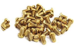 Liyafy Gold Plated M4 Saxophone Screws for Alto Tenor Soprano Sax Parts Replacement 30Pcs