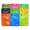3 SETS TOTAL 27 PCS-Celavi Essence Facial Face Mask Paper Sheet Korea Skin Care Moisturizing 9 Pack (Mix of 9)…