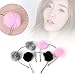 Delight eShop Fashion Cute Ball Headband Lady Women Chain Head Piece Hair Band Hair Jewelry (Black)