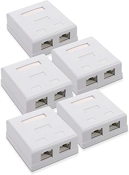 kwmobile Roseta RJ45 para Pared: Amazon.es: Electrónica