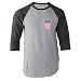 Pop Threads Croatia Soccer Retro National Team Raglan Jersey T-Shirt