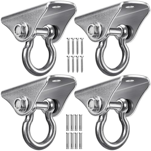Silver - 180° Rotatable (4 Pieces)