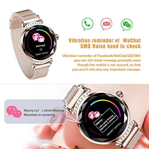 Fitness Tracker Watch Heart Rate Monitor,Top-Max Activity Tracker Waterproof Smart Wristband Watch with Blood Pressure & Health Sleep Monitor, Step & Calorie Counter, Pedometer for Women, Kids and Man