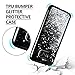 Caka Galaxy S8 Plus Case, Galaxy S8 Plus Glitter Case Starry Night Series Luxury Fashion Bling Flowing Liquid Floating Sparkle Glitter Girly Soft TPU Case for Samsung Galaxy S8 Plus (Silver)