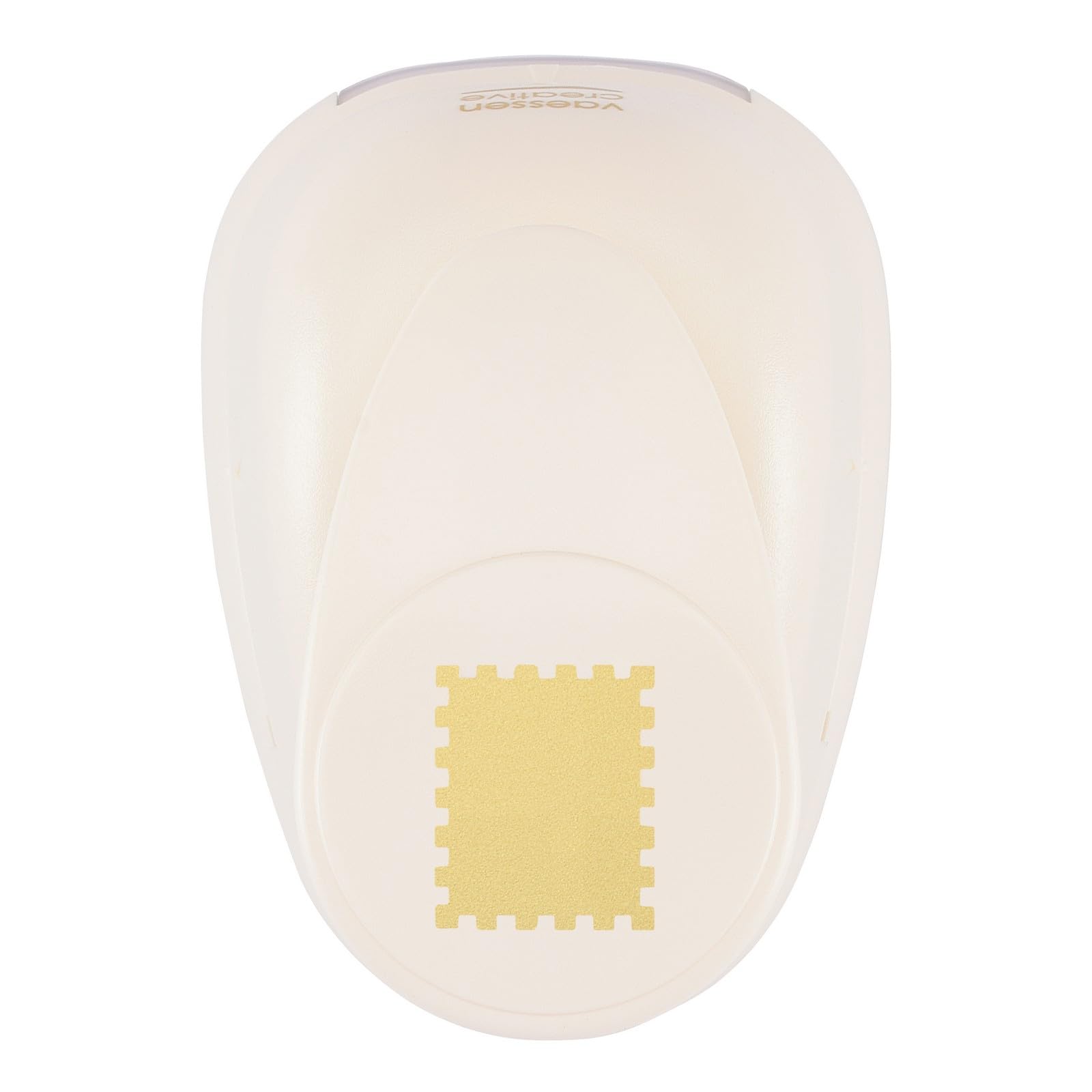 Vaessen Creative Craft Paper Punch - Stamp - 2,9 x 2,5 cm - Circle Cutter for Crafting and Card Making, White/Pink