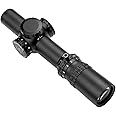 NIGHTFORCE ATACR 1-8×24mm .1 Mil-Radian Capped Turrets Daylight Visible F1/FFP FC-DMX Reticle 34mm Tube Hunting Gun Scope