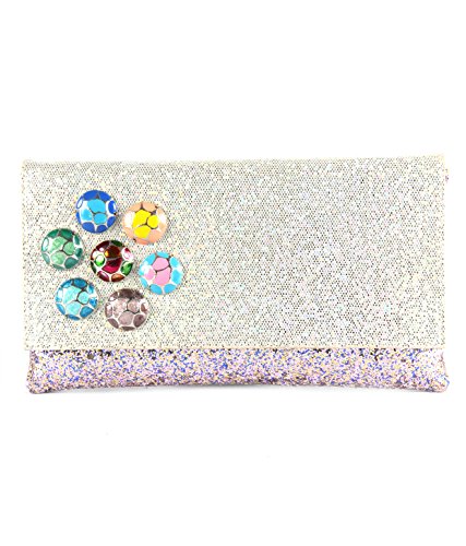 SAISHA Womens Clutch (Multi-Color) (Contemporary)