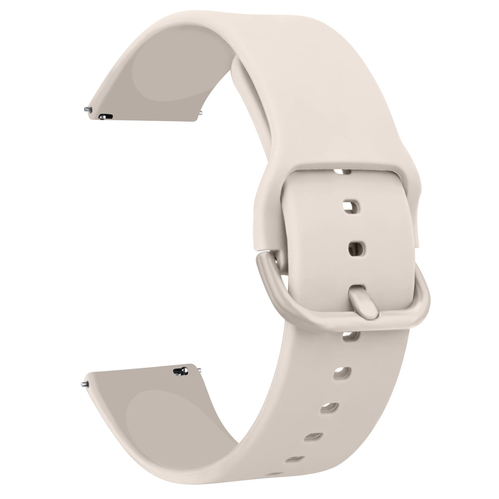 20mm 22mm Silicone Watch Strap for Women Men, Quick Release Replacement Strap with Stainless Steel Buckle Sport Watchbands Wrist Straps, smart watch wristband