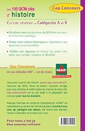 Les  100 QCM clés d'histoire