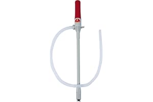 POCKET PUMP - Fuel Transfer Pump for Gas, Diesel, Water, Battery Operated, Metal Tip, 44 cm Suction Tube, 1 m Hose, 10 L/min 
