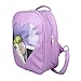 xhorizon TM FL1 Candy Leather Backpack Plastic Transparent Heart Beach Girls School Bag (Purple)
