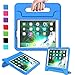 AVAWO Kids Case for New iPad 9.7 2017 & 2018 Release - Light Weight Shock Proof Convertible Handle Stand Friendly Kids Case for iPad 9.7-inch 2017 & 2018 Previous Gen (iPad 5th & 6th Gen) - Blue primary
