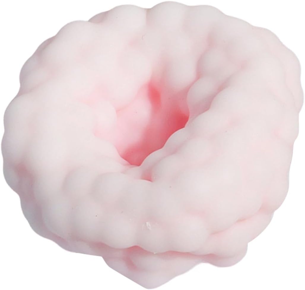 Fuzz Ball Stress Ball Slow Rising Memory Foam Fidget Squishy Fuzz Balls Adults Anxiety Stress