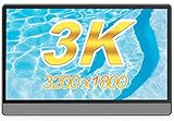 3K Upgraded Color Gamut Ultra-Slim Portable Monitor