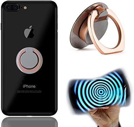 UMSTAR Creative 360° Spinner Phone Ring Stands Holder Toy for iPhone 7 6s Plus 5s Galaxy S8 ipad Smartphone (Rose gold)