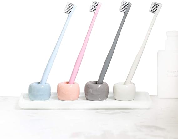 Morlin Keramik Zahnbürstenhalter Mini Handgemachte Zahnbürstenständer