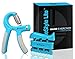 Hand Grip Strengthener Finger Exerciser Kit- Strength Trainer Bundle for Forearm Exercise, Guitar Piano, Rock Climbing Grips Workout or Therapy
