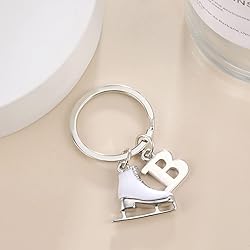 LIKGREAT Ice Skate Keychain Figure Skating