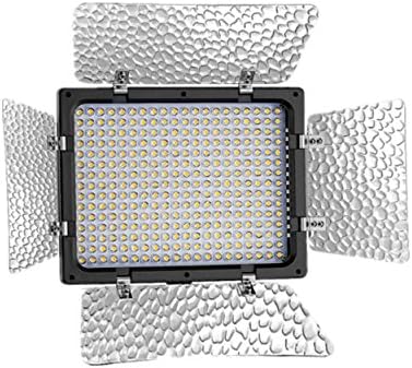 LAMZIX 160 LED Barndoor On Camera Video Light for Canon,Nikon,Pentax,Panasonic,SONY,Samsung,Olympus and Other Digital SLR Cameras