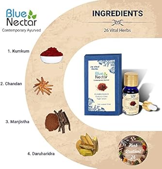 blue nectar kumkumadi tailam