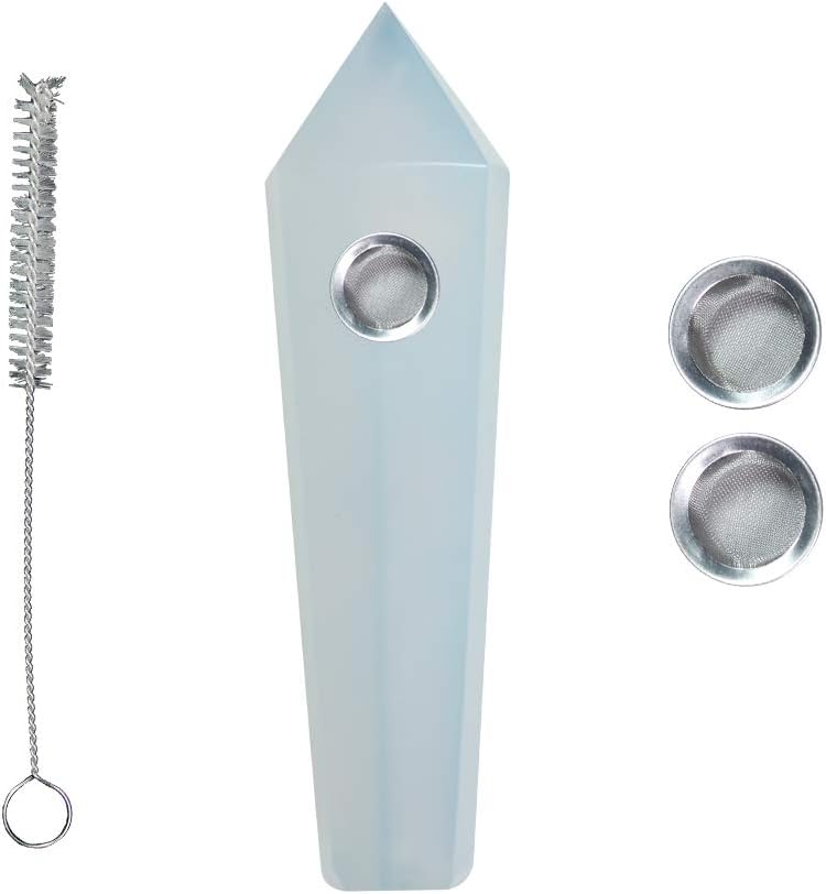 Runyangshi Crystal Tube with 3pcs Screen Filters and 1 Brush (Opal)