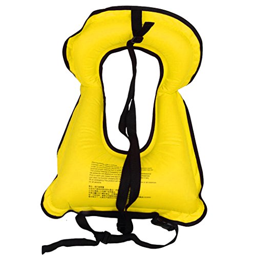 Inflatable Snorkeling Vest Adult Snorkel Vests Free Diving Safety