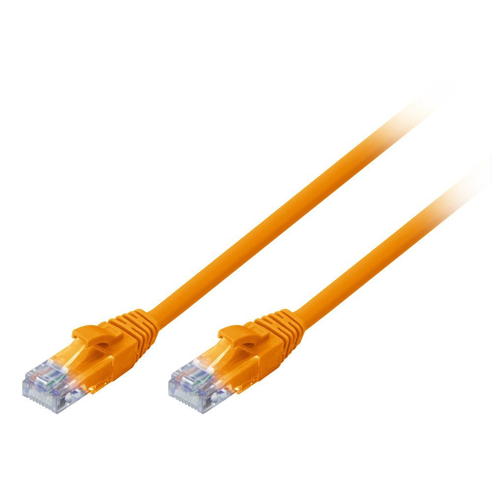 LINDY 30m Cat.6 U/UTP Ethernet Cable, Orange