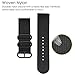 ViCRiOR for Garmin Fenix 5X Plus/Fenix 3 HR Watch Band, remium Woven Nylon Bands Adjustable Replacement Sport Strap with Metal Buckle for Garmin Fenix 3/Fenix 3 HR/Fenix 5X/ 5X Plus Smart Watch,Black