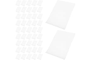 SUPVOX 100Pcs White Epe Coated Pearl Cotton Shockproof Pouches Wraps for Packing Fragile Items Shipping