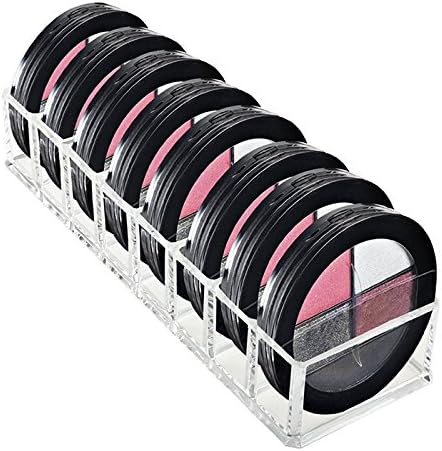 Makeup Compact Powder Holder, Acrylic Blushes, Highlighters Eyeshadow Organizer
