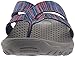 Skechers Women's Reggae Space Cadet Flip Flop, Navy Multi, 11 M US