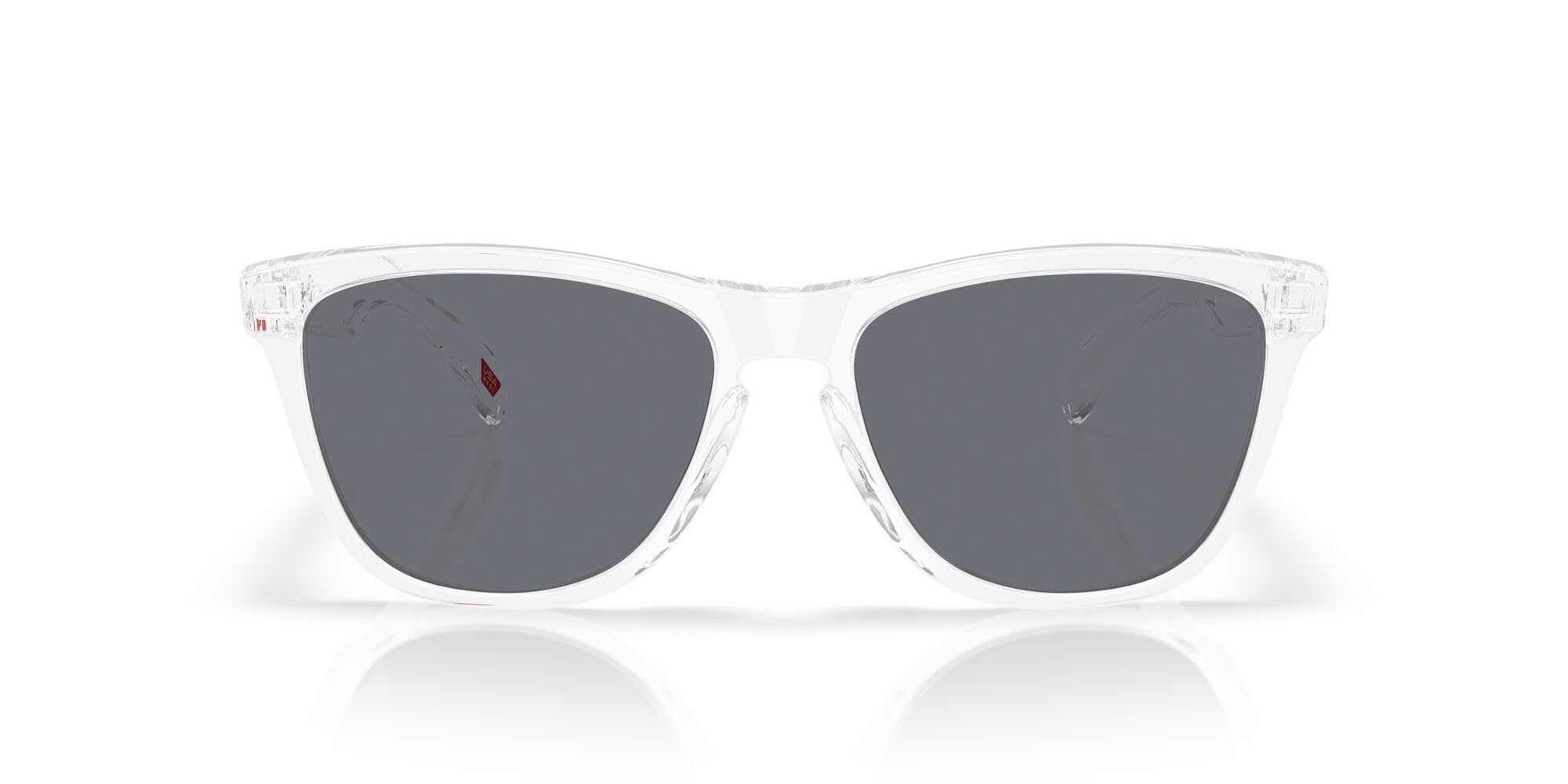 Oakley OO9013 Frogskins Sunglasses, Clear/Grey, 55 mm Image