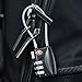 Jmkcoz 5pcs Travel Luggage Locks 3 Digit Combination Lock TSA-Approved Security Password Cable Padlocks Coded Lock Set-Your-Own Keyless Lock for Outdoor Sports Gym School Locker Suitcase Baggage