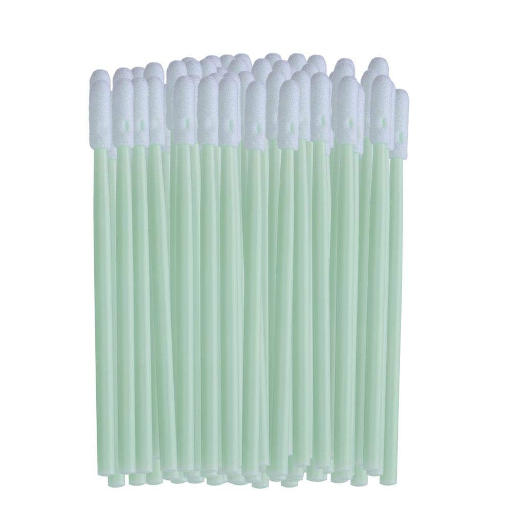 NIMOA Cleaning Swab - Anti-static Foam Cleaning Swabs Sponge Stick Round Tip Stick for Printer/Disk/Lens, 100pcs