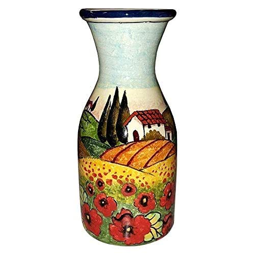 CERAMICHE D'ARTE PARRINI Italian Ceramic Art Pottery Vase Jar Vessel Vino Vine