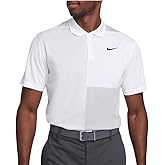 Nike Men's Dri-FIT Victory Golf Polo White | Grey (Block) Medium