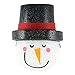 Snowman Porch Light Cover — Christmas Outdoor Decorations
