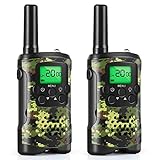 Car Guardiance Walkie Talkies for Kids, Toys for 3-12 Year Old Boys 22 Channel 3 Mile Long Range Kids Toys & Kids Walkie Talkies, & Top Toys for 3 4 5 6 7 8 9 Year Old Boy & Girls, New Camo