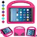 Kids Case for Fire HD 8 - TIRIN Light Weight Shock Proof Handle Kid -Proof Cover Kids Case for Amazon Fire HD 8 Tablet (7th and 8th Generation Tablet, 2017 and 2018 Release), Rose primary